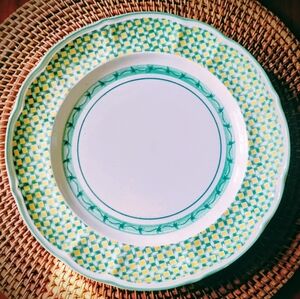 Richard Ginori 1735 Boboli Gardens 10.5" Ironstone Dinner Plate Italy